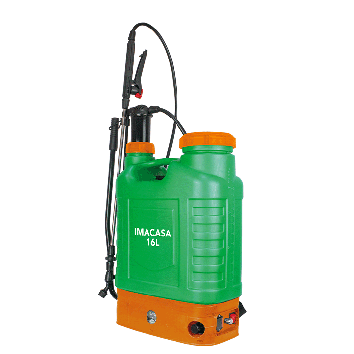 BOMBA FUMIGADORA 16 LTS CON BATERIA IMACASA 10196 UNIDAD