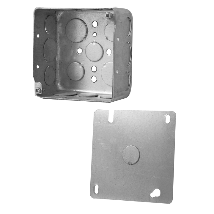 CAJA ELECTRICA CUADRADA METALICA IMACASA