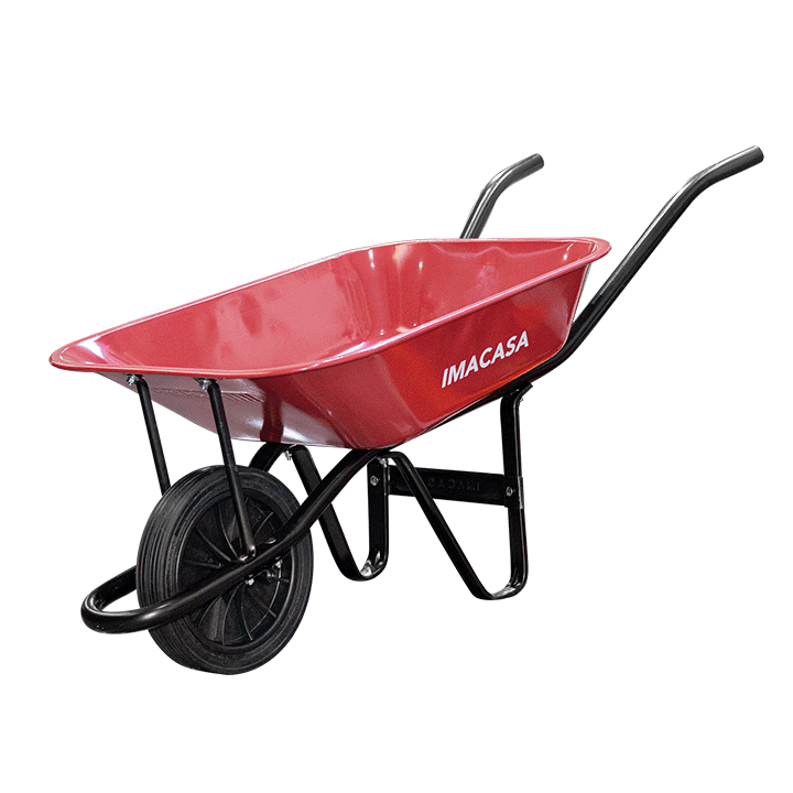 CARRETILLA ARMADA ROJA 4.0 PIES IMACASA 10316