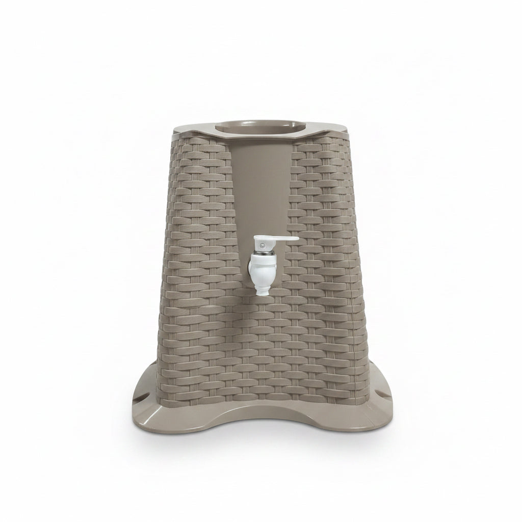 BASE DISPENSADOR DE AGUA PARA GARRAFON RATAN-BEIGE MEGA AA11544V