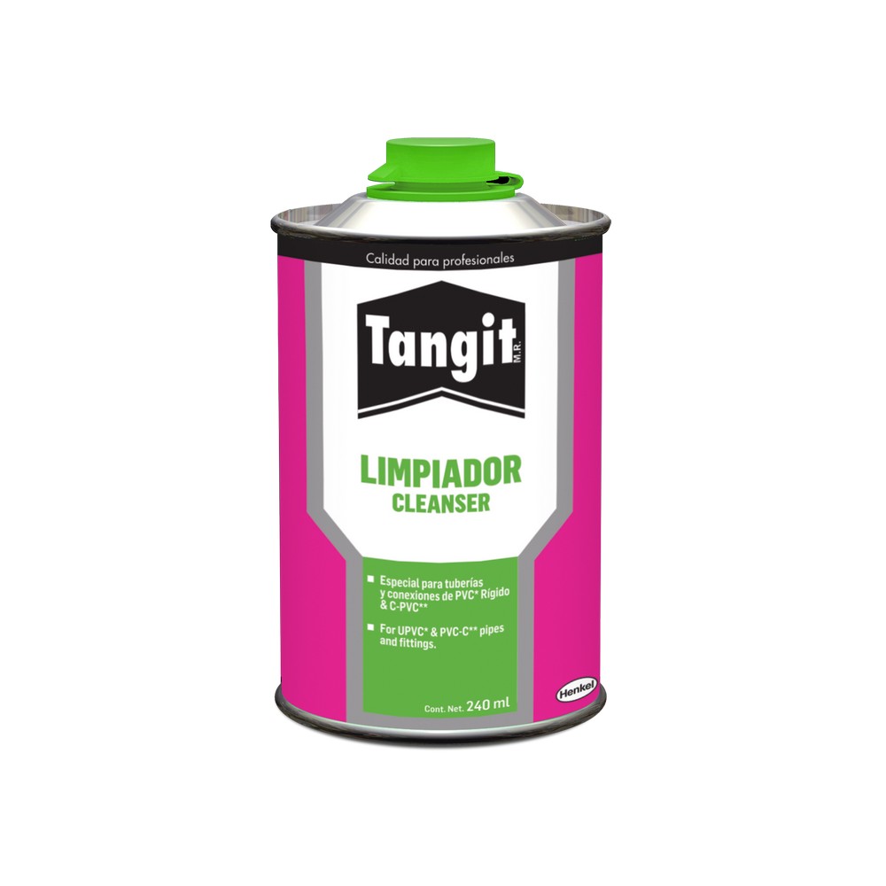 LIMPIADOR PARA PVC Y C-PVC DE 240ML TANGIT