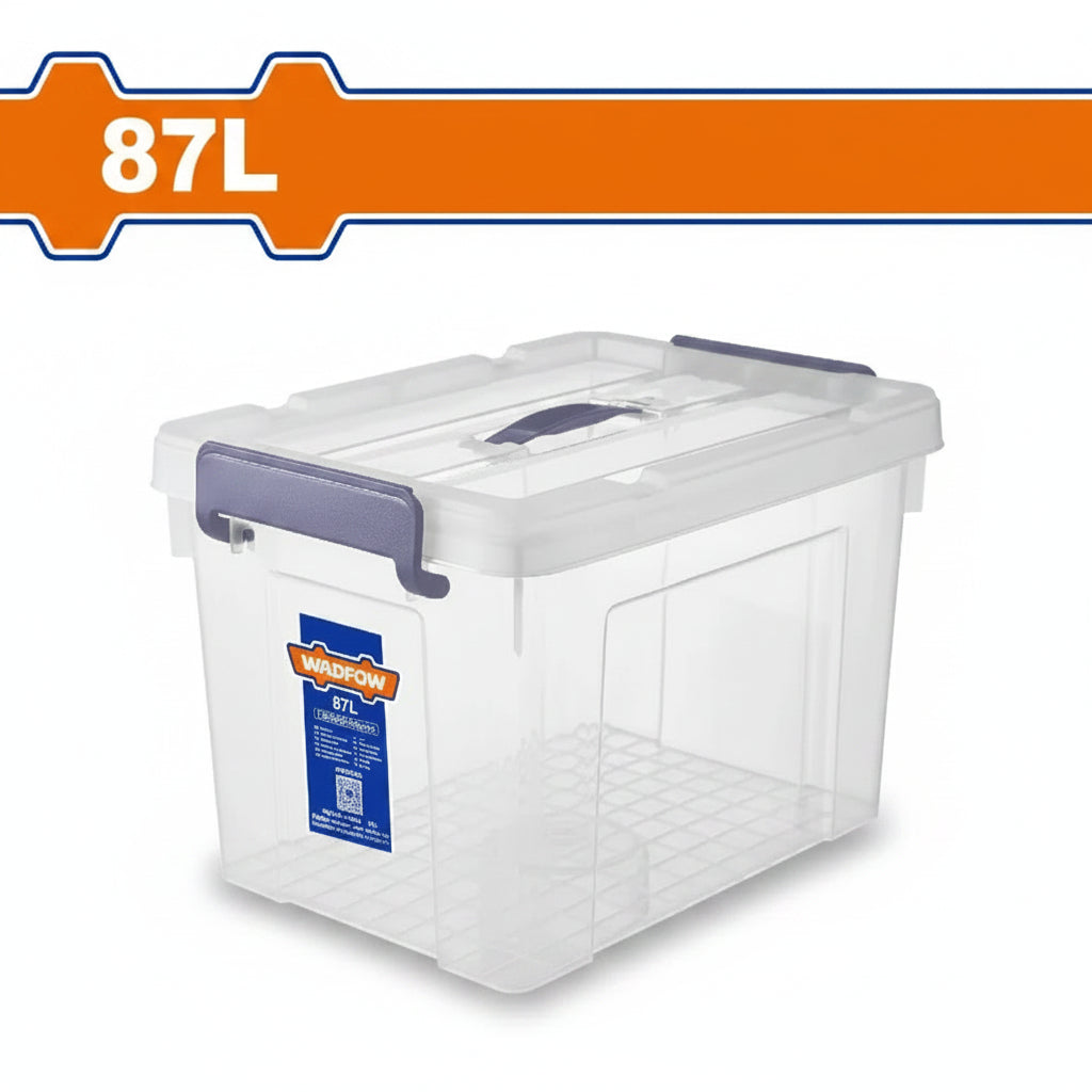 CAJA ORGANIZADORA 87 L TRANSPARENTE WTB2390 763530 WADFOW