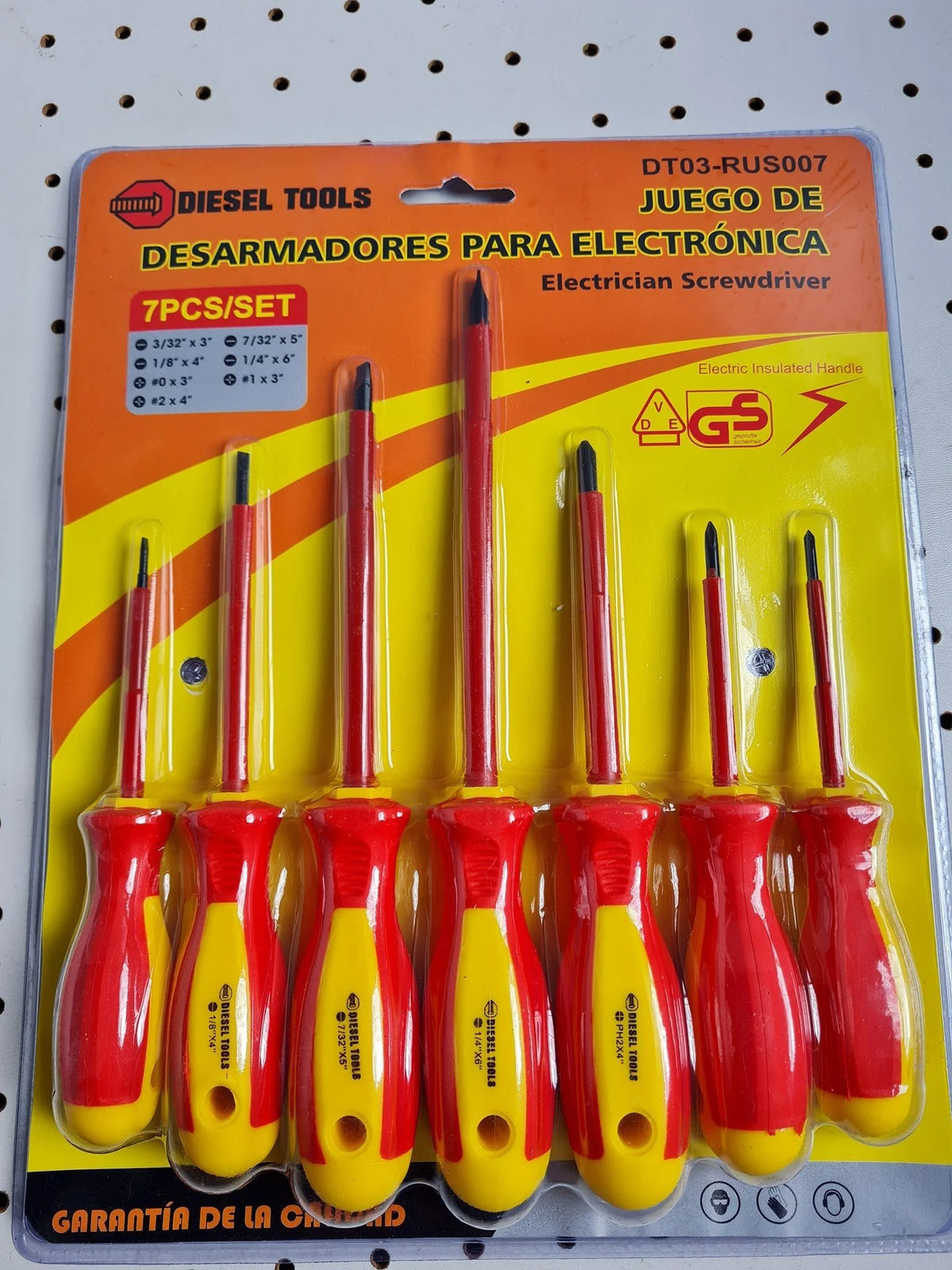 DESTORNILLADORES X 7PCS DIESEL TOOLS DT03-DX007