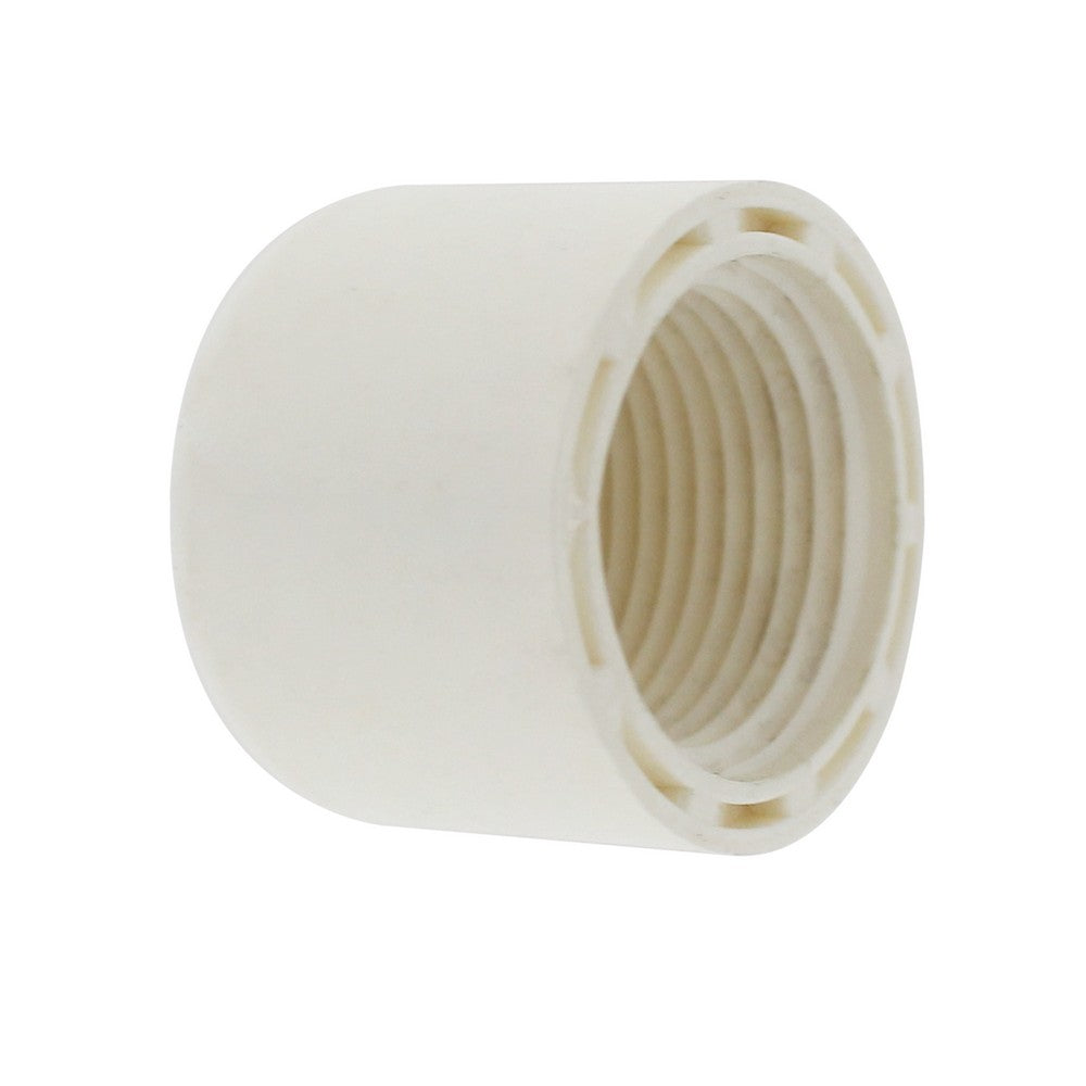 TAPON PVC PRESION HEMBRA CON ROSCA DE 3/4 PLG