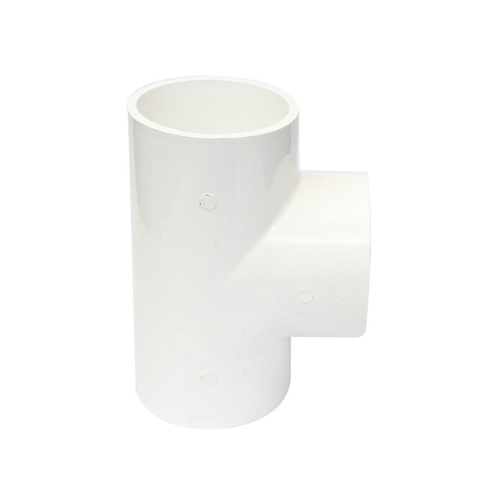 TEE PVC LISA DE 4 PLG