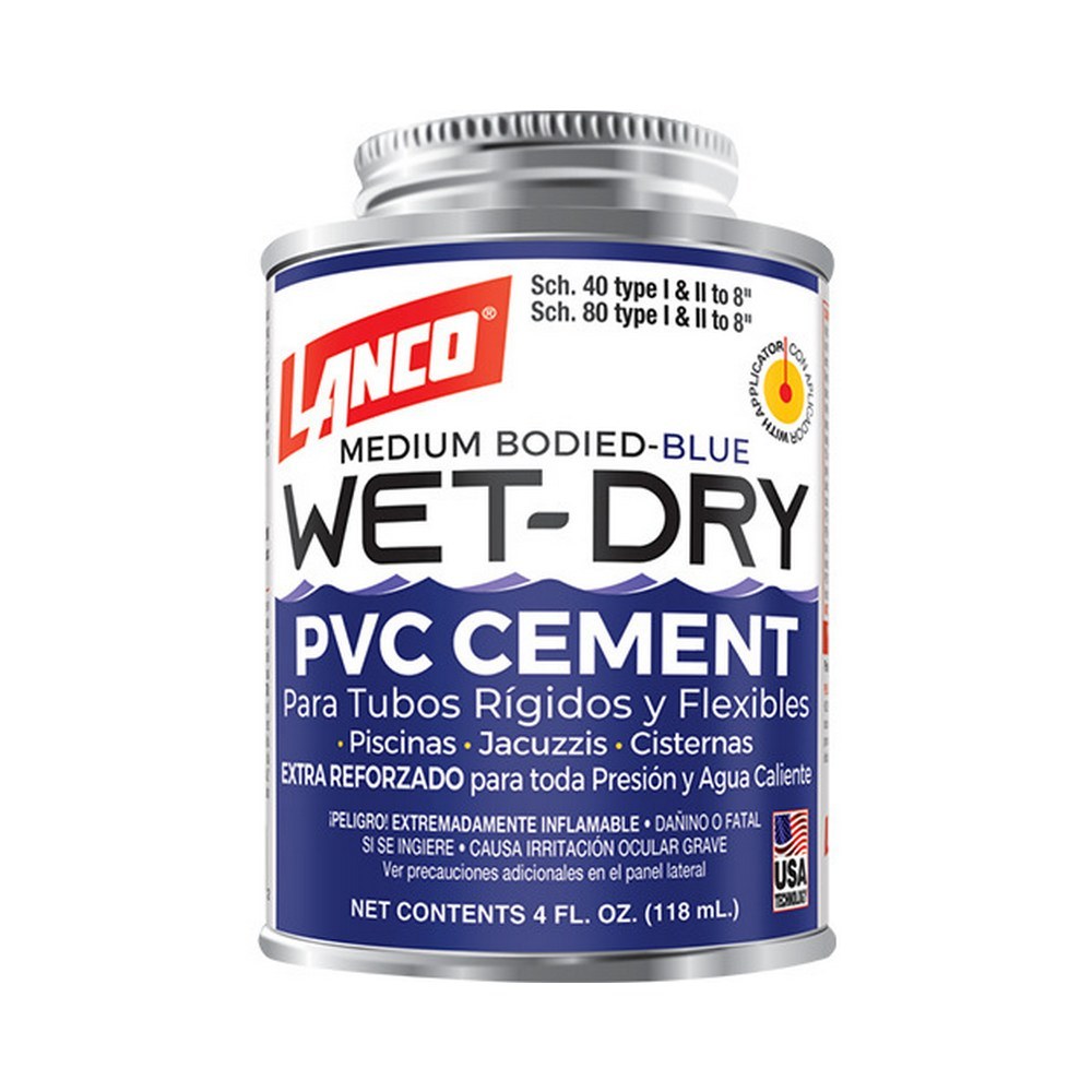PEGAMENTO PARA PVC LANCO 118ML 4 ONZ