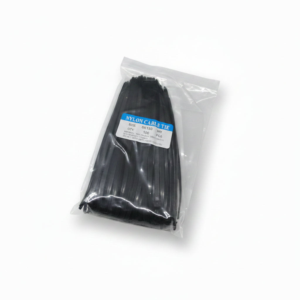 CINCHO PLASTICO 5X15 CM 100 PZAS BOLSA
