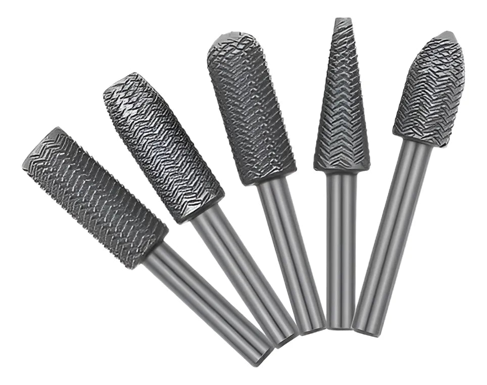 ESCOFINA ROTATIVAS PARA METAL 6MM 5 PCS UYUSTOOLS