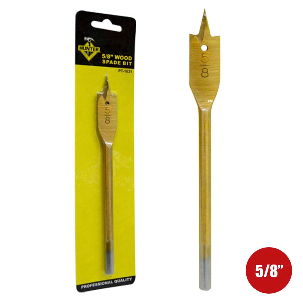 BROCA PALETA PARA MADERA ACERO CARBONO 5/8PLS HUNTER PT-1031BROCA PALETA PARA MADERA ACERO CARBONO 5/8PLS HUNTER PT-1031