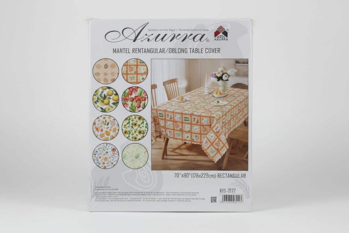 MANTEL PARA MESA SURTIDO AZURRA 70X90PLG KIS-2177
