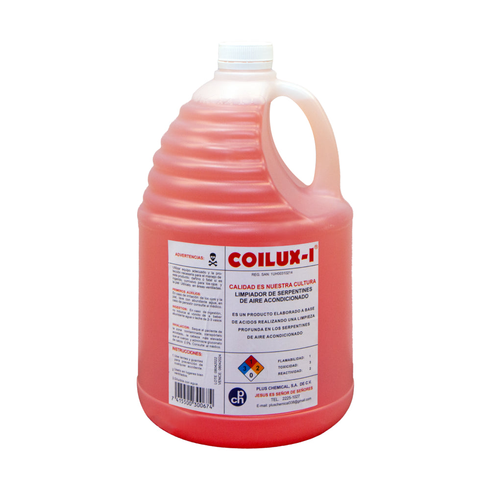 LIMPIADOR DE SERPENTINES DE AIRE ACONDICIONADO COILUX-I GALON CODIGO 4004