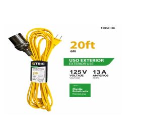 EXTENSION ELECTRICA CON SOCKET 20PIE TRIC T-ECLH-20