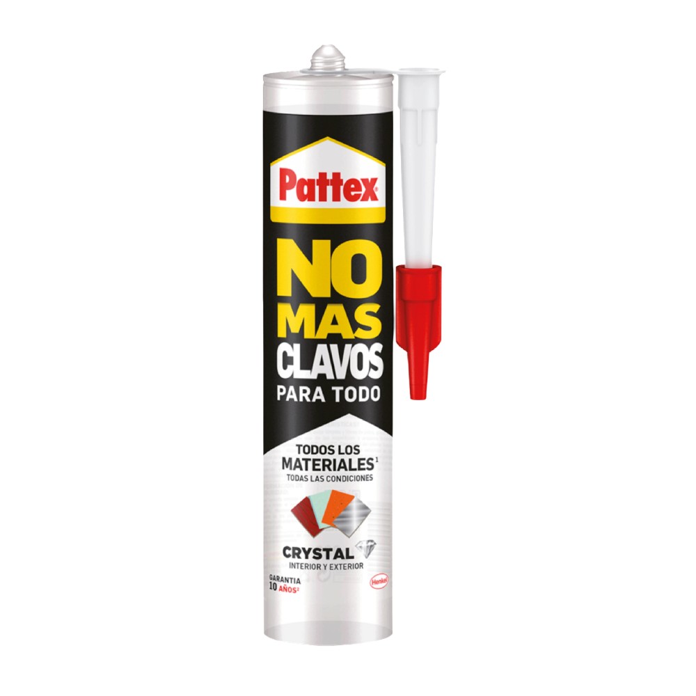 ADHESIVO CRYSTAL 290 G PATTEX. PARA INTERIOR Y EXTERIOR. TODO USO.