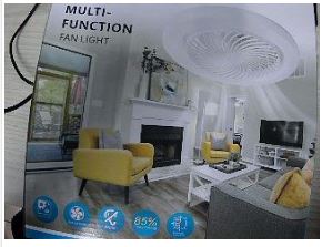 FOCO LED CON VENTILACION FAN LIGHT AC85-265V 50-60HZ UNIDAD