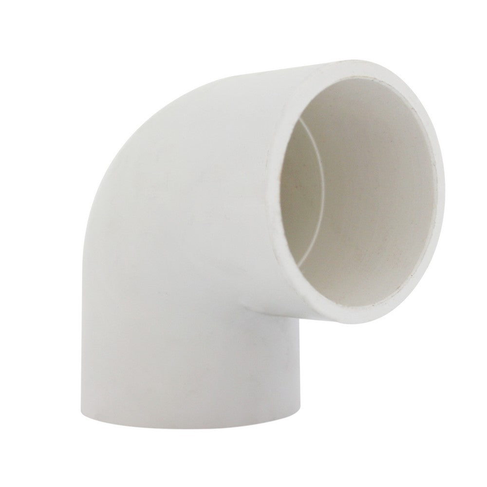 CODO LISO PVC DRENAJE 2PLGX90 BLANCO
