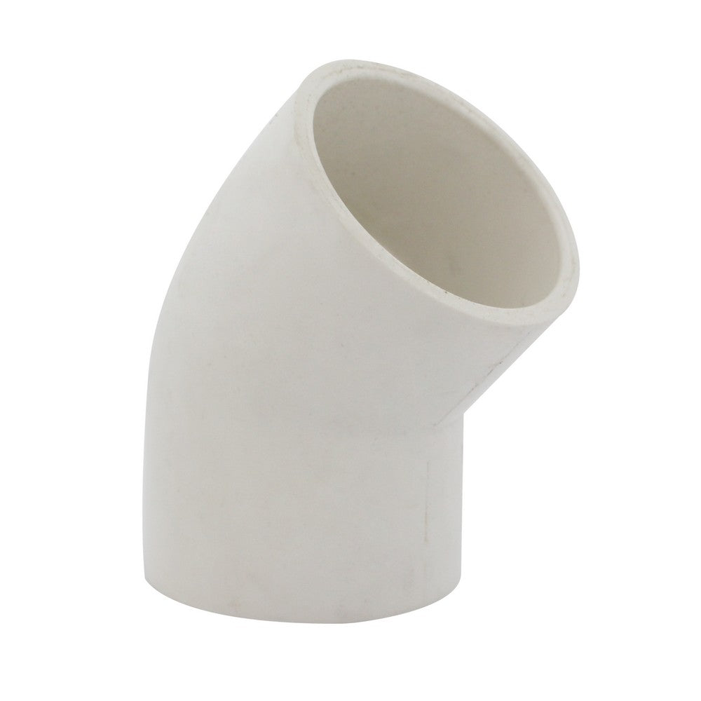 CODO PVC PRESION DE 1 1/4X45 PLG
