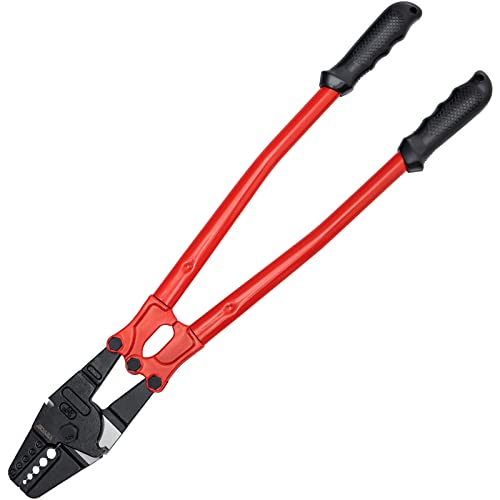 ENCHICLADORA MANUAL VEVOR 24PLG 5 CAVIDADES DE ESTAMPACION