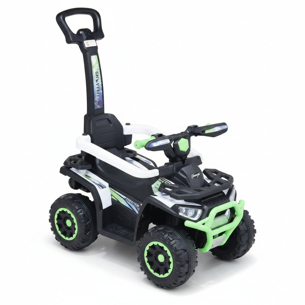 CARRITO PARA NIÑO VERDE/NEGRO CON GUIA LP-9989