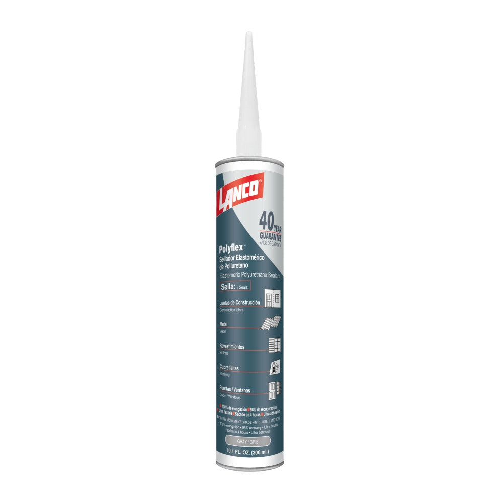 SELLADOR ELASTOMERICO GRIS 10.1 ONZ 300ML CC348-18 CARTUCHO LANCO