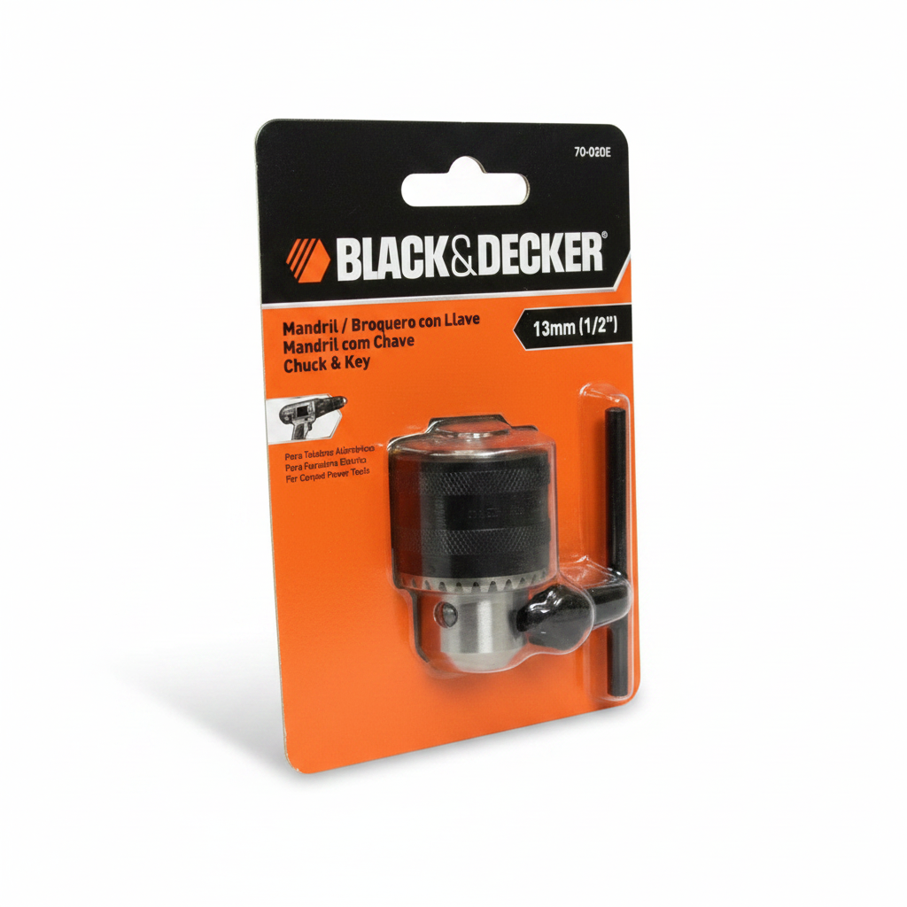 MANDRIL BROQUERO CON LLAVE 13MM 1/2 PLG 70-021E