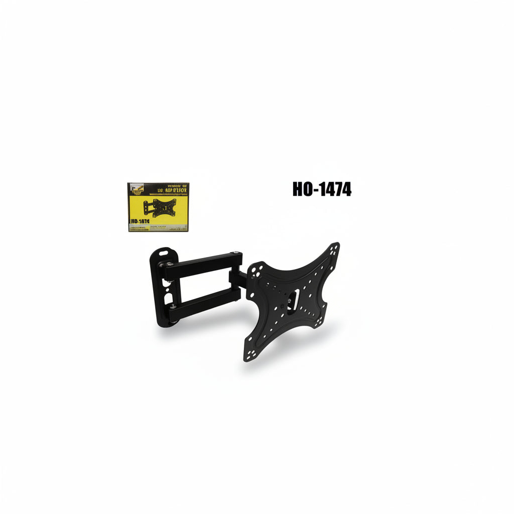 SOPORTE ARTICULADO PARA TV 14-43PLG CAP18KG HUNTER HO-1474