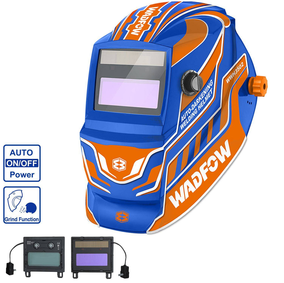 CARETA ELECTRONICA PARA SOLDAR AUTOMATICA 93X43MM WADFOW WWH3502 747417