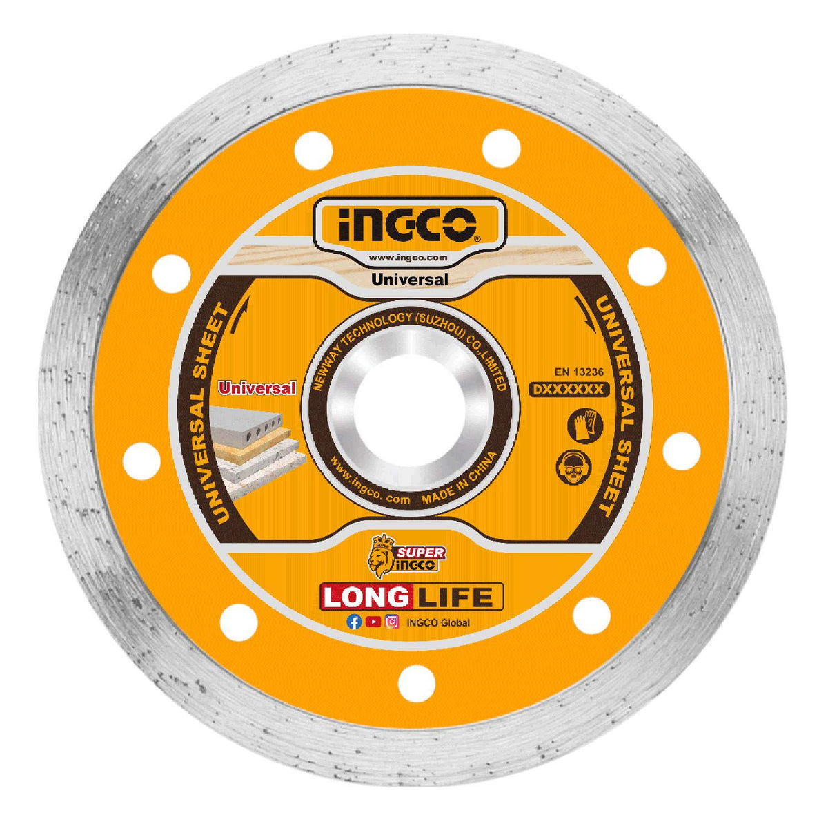 DISCO PARA CORTADOR DE AZULEJOS 60CM INGCO HTC04601B 774994