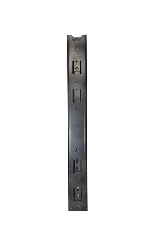 RIEL EXTENSIBLE NEGRO 45MMX400MM DUCAS 11353 PAR