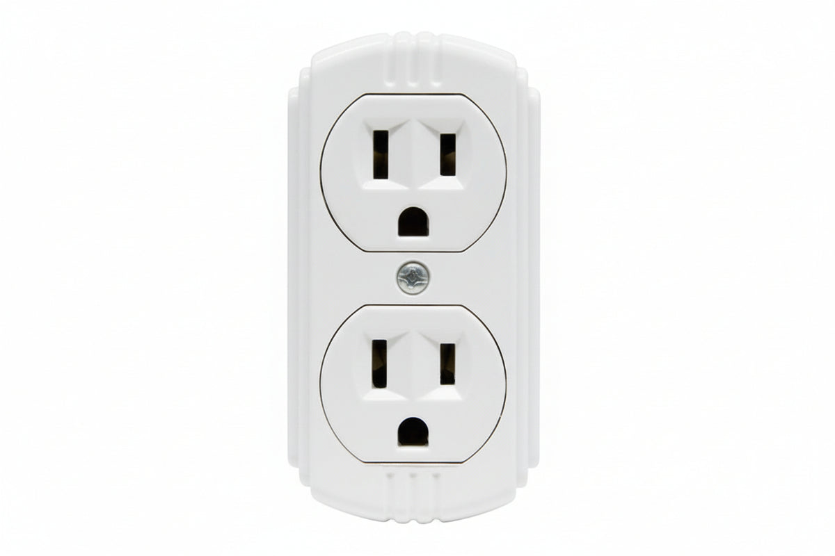 TOMA DOBLE SUPERFICIAL 15A-125V HUNTER EL-1558