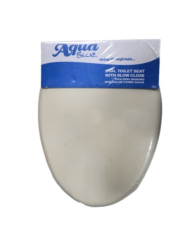 TAPA PARA INODORO OVALADA AQUA BLUE P-11575