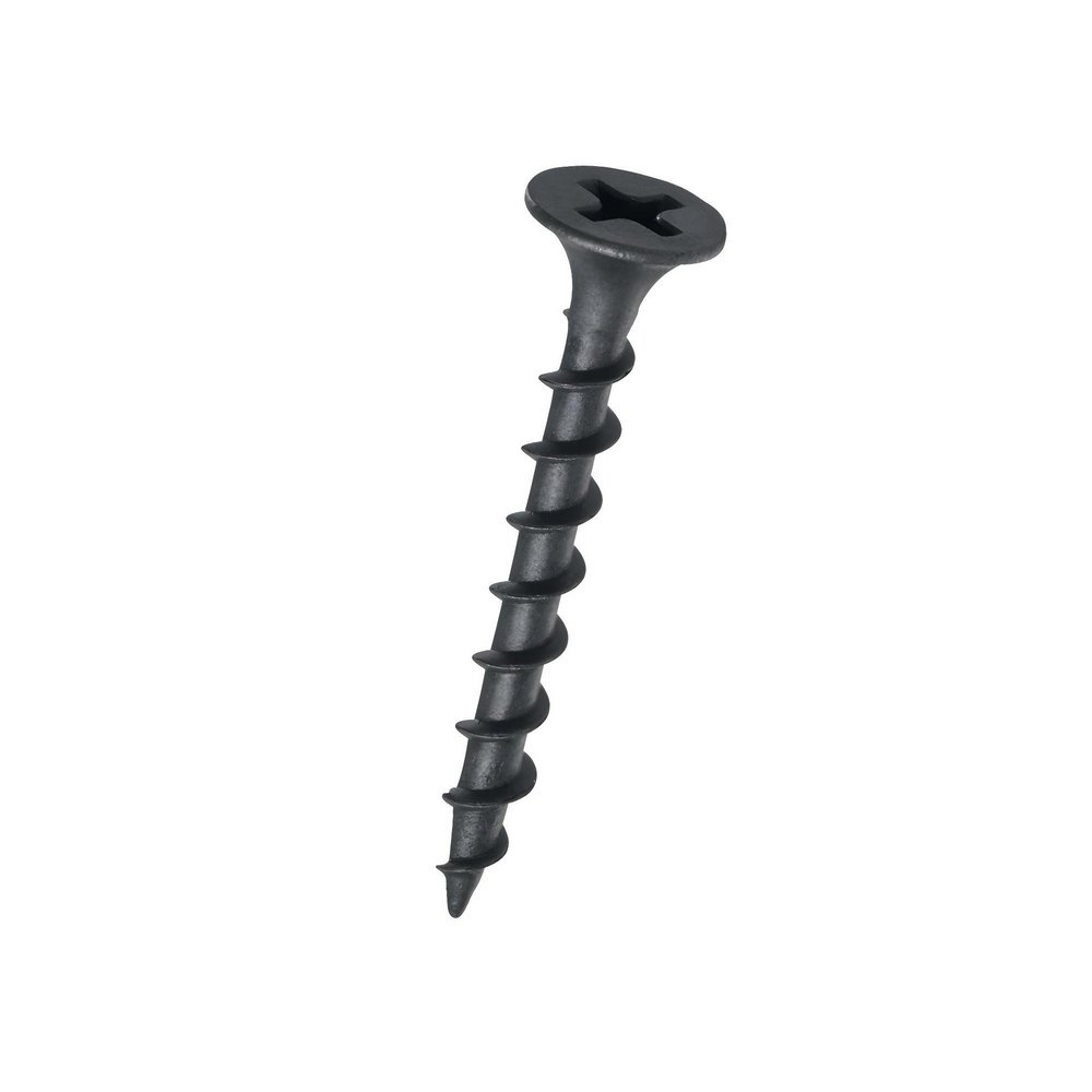 TORNILLO NEGRO TABLA ROCA ROSCA ORDINARIA 6X1 1/4 PLG