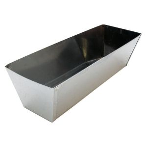 BANDEJA PARA TABLA YESO ACERO INOXIDABLE 10PLG STAINLESS STEEL