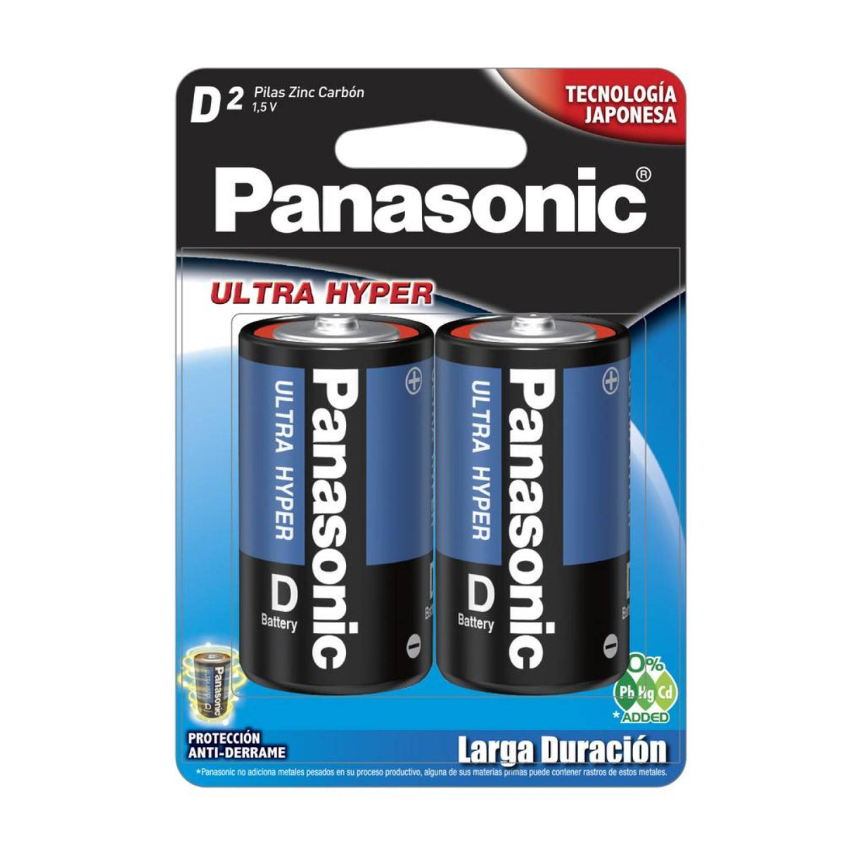 BATERIAS PANASONIC D2 UM-1NPA/2B