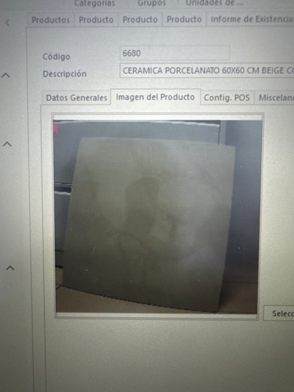 CERAMICA PORCELANATO 60X60 CM BEIGE CON VETAS 12-20-704 4PCS POR CAJA