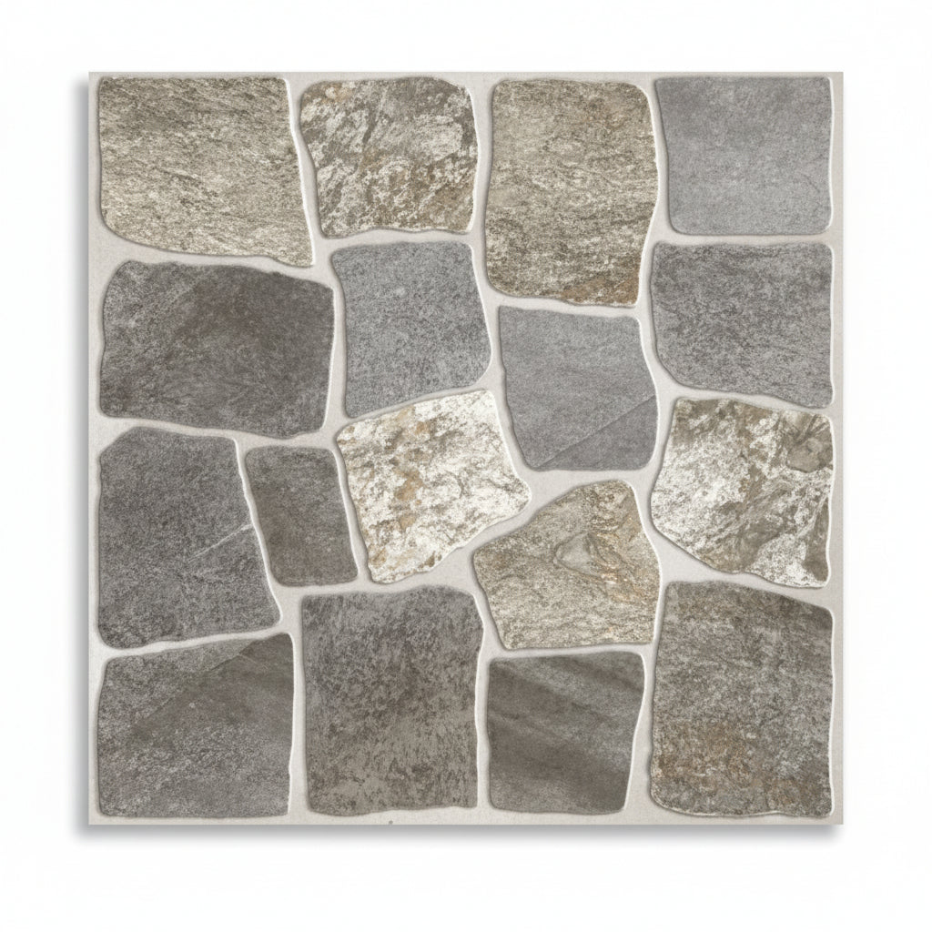 CERAMICA LAJA GRIS ACABADO GRANILLA 45X45CM 118