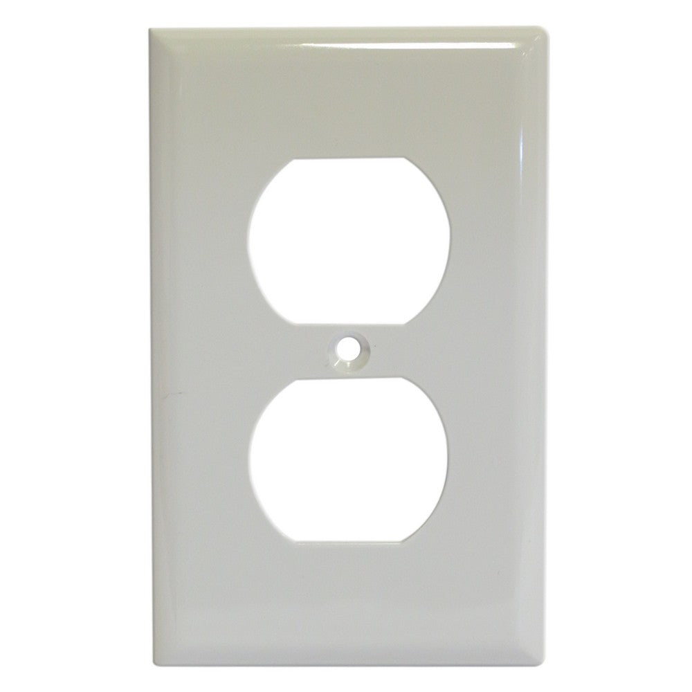 PLACA DOBLE DE BAQUELITA BLANCO EAGLE 2132-W
