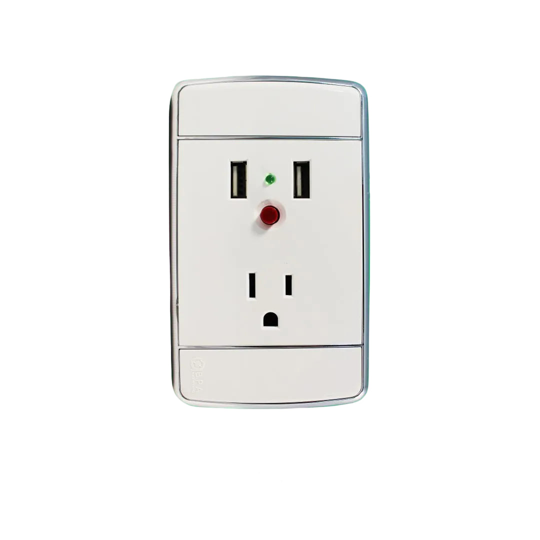 TOMA MAS USB BLANCO BPA ELECTRIC CT00020BL