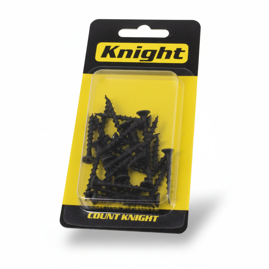 SET DE TORNILLO NEGRO #6 KNIGHT