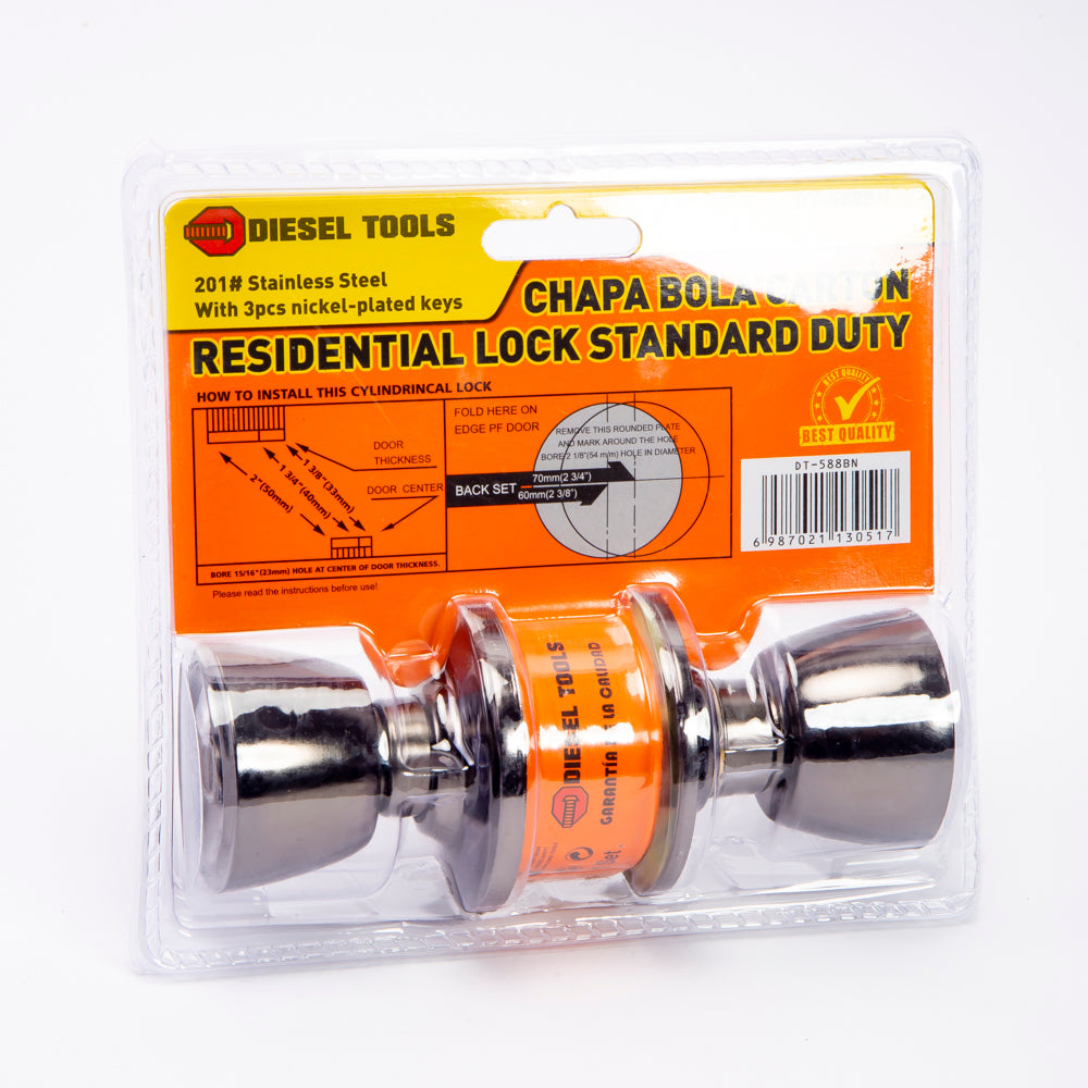 CERRADURA BLISTER DIESEL TOOLS DT-588PB-DB
