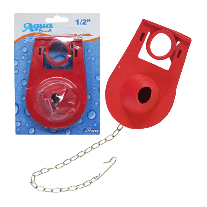 KORKY ROJO PARA TANQUE DE INODORO 1/2 AQUA BLUE P-11218