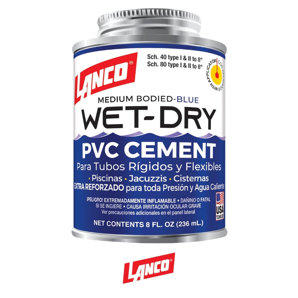 PEGAMENTO PARA PVC LANCO 236ML8 ONZ