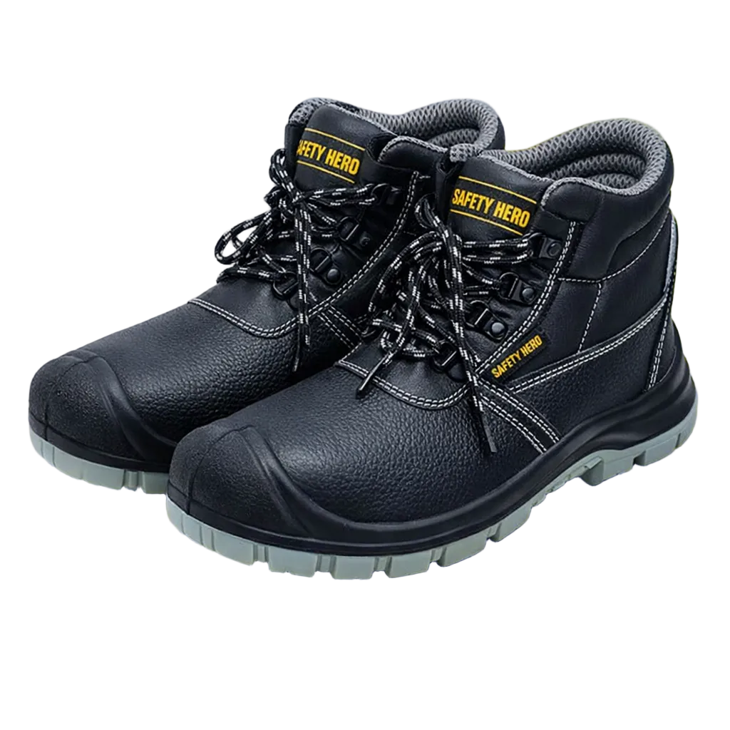 BOTA DE SEGURIDAD CON CUBO NEGRO SAFETY HERO