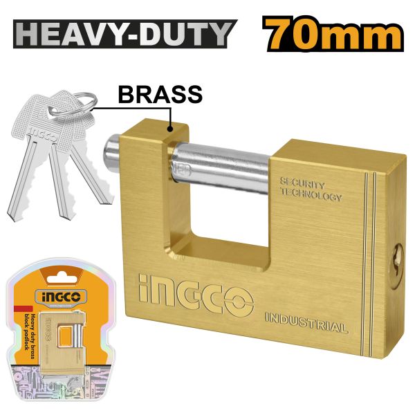 CANDADO 70MM INGO RECTANGULAR DBBPL0702