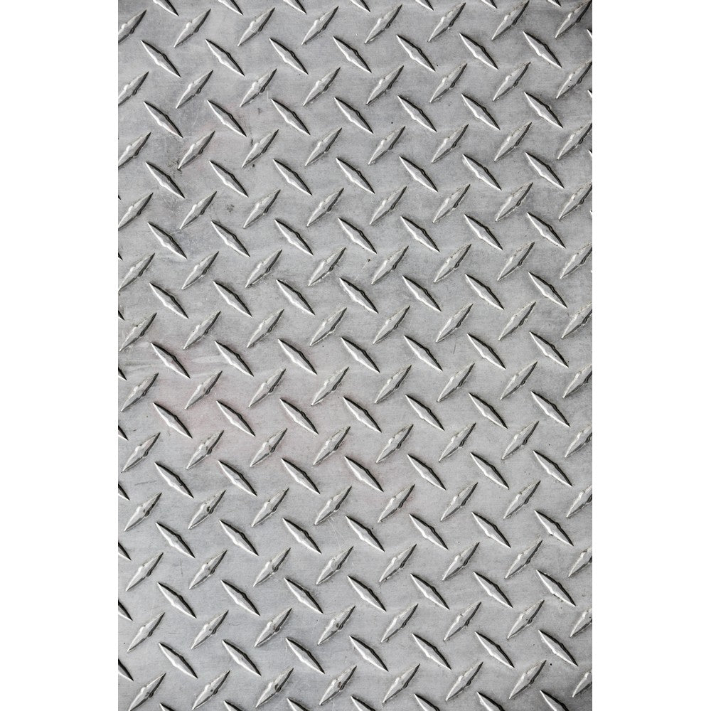 LAMINA DE HIERRO LAGRIMADA GALVANIZADA 3/32 PLG 2X1 METRO
