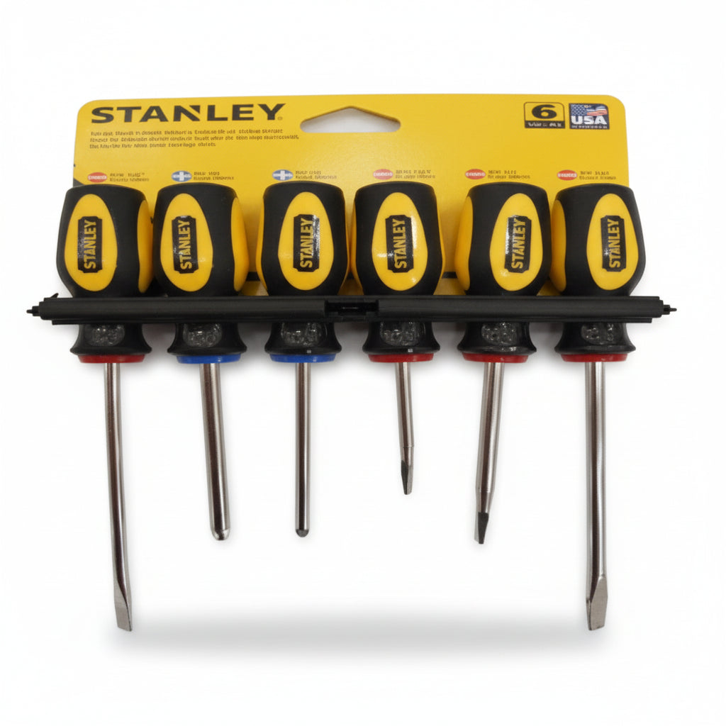 JUEGO DESTORNILLADORES 6PCS STANLEY 60-060S