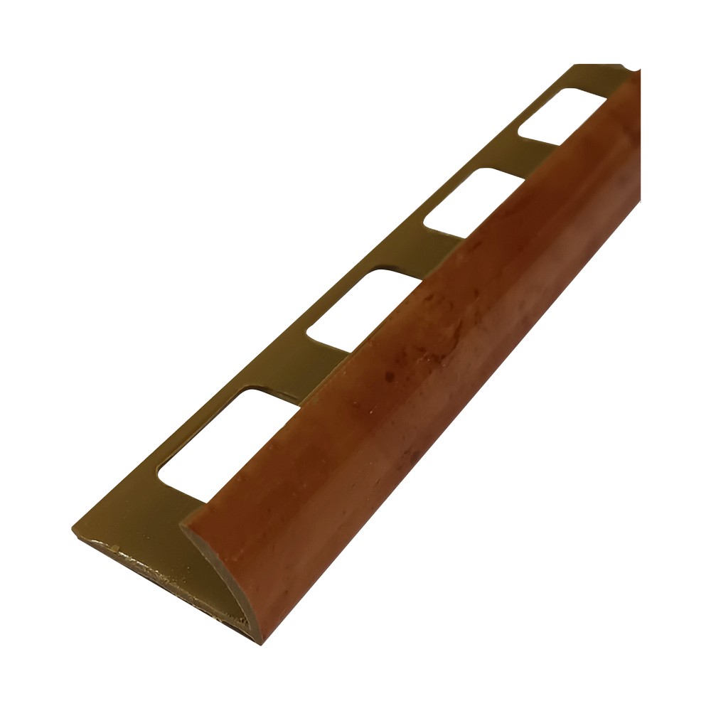 MOLDURA PVC P/CERAMICA 10MM CAFE 2.44 METROS 94389 2216000