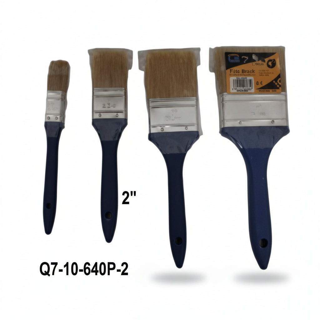 BROCHA PARA PINTAR 2PLG MANGO PLASTICO Q7-10-640P-2