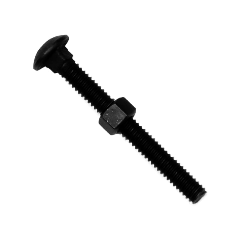 PERNO CABEZA REDONDA NEGRO 1/4 X 3 1/2 PLG CON TUERCA