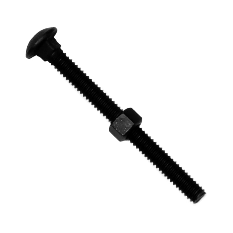 PERNO CABEZA REDONDA NEGRO 1/4 X 3PLG CON TUERCA