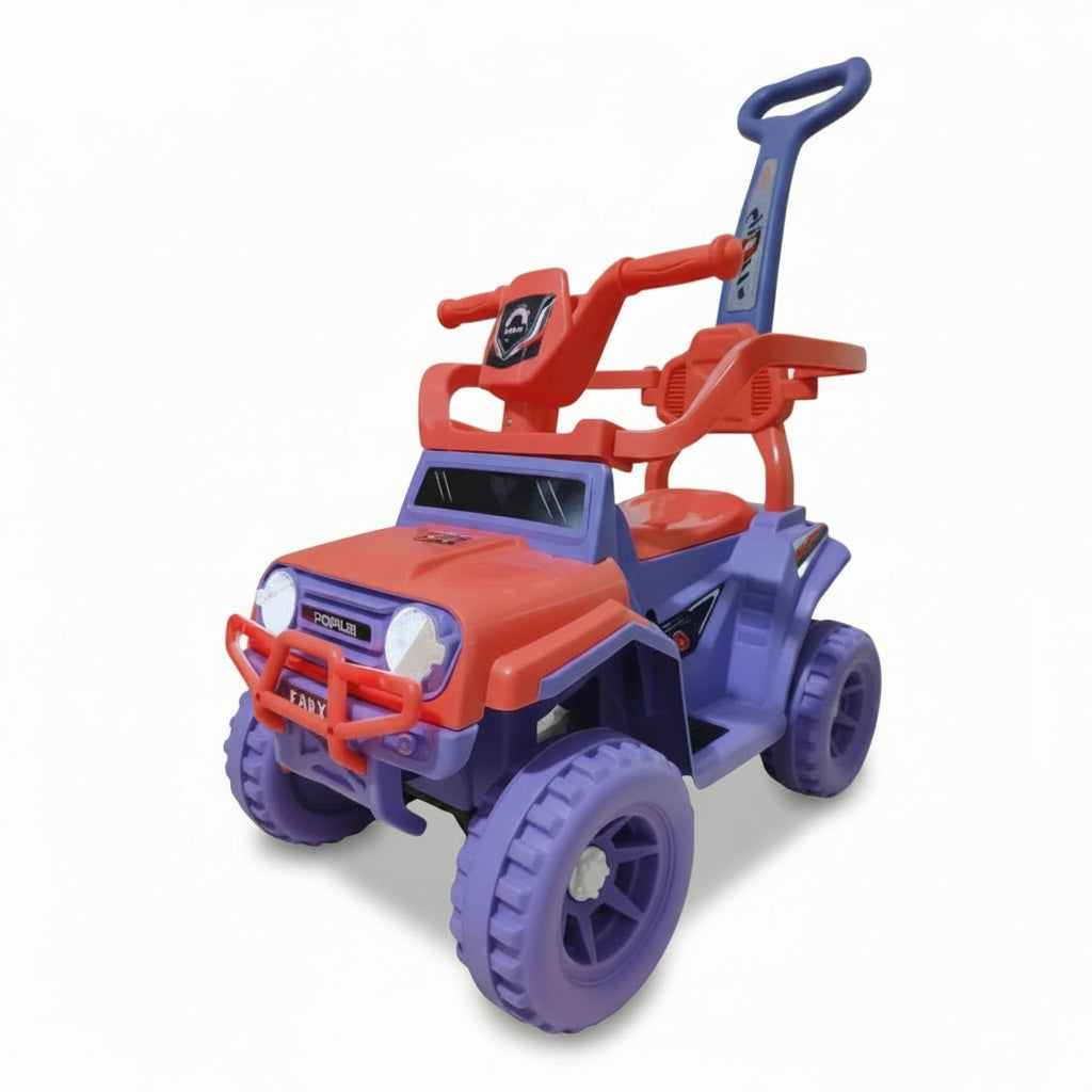 CARRITO PARA NIÑA MORADO/ROSADO BX063